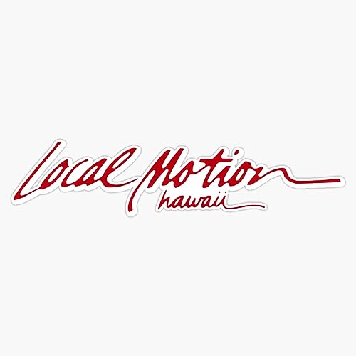 Local Motion Og 80'S Logo As Seen in Boyz N The Hood Vinyl Sticker Waterproof Decal Laptop Wall Window Bumper Sticker 5"
