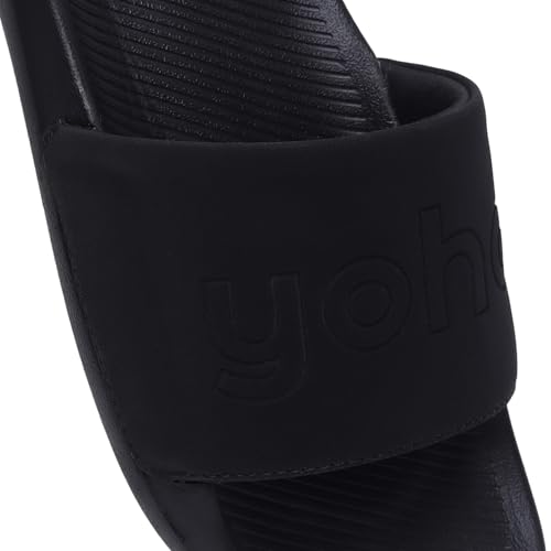 Image of YOHO Drystep Sliders for Men | Waterproof Monsoon Footwear & Rainy Sandals | Skin Friendly Adjustable Strap