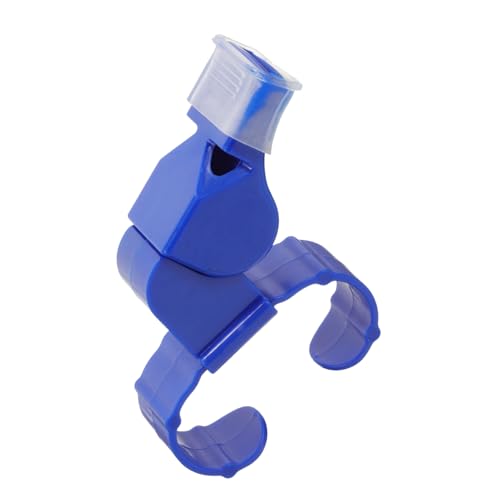Silbato deportivo azul para árbitros y exteriores miniatura 1