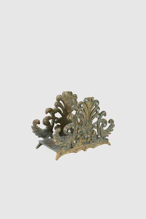 Porte-serviettes Mural Métal Vert Vintage - Style Cottage Milieu De Siècle, Support Rétro