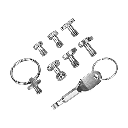 SZRIG Camera Cage Adapter with 1/4"-20 & 3/8-16 Screw Pack for Tripod Screw Accessories(8 Pieces) - Image 4