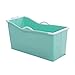 Produktbild DSJMUY Faltbare Badewanne, Baby Erwachsene Dusche Faltende Badewanne Faltbar Erwachsene Badewanne Blau, Tragbar Badewannenbaby Swimmingpool Haushalt Kunststoff-Faltwanne, Gefaltete Körperbadewanne