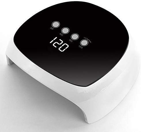 LED Nail Lamp 48W Professional Dryer Fast Curing Gel with 4 Timers Features