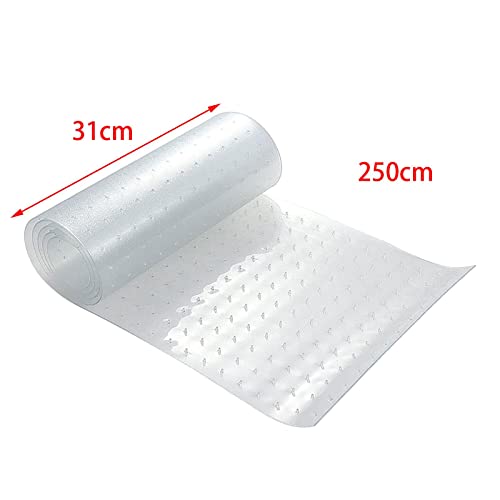 Protector de alfombra para gatos transparente y duradero tipo tope par 3