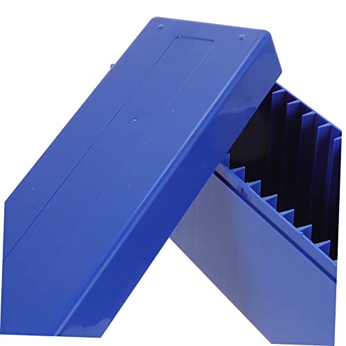 Caja para almacenamiento de monedas plástico azul miniatura 4