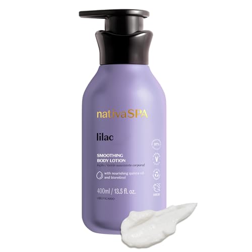 NATIVA SPA O BOTICÁRIO Nativa SPA Shea Moisturizing Body Lotion, Fragranced Skin Moisturizer with Purified Quinoa Drops, 13.5 Ounce