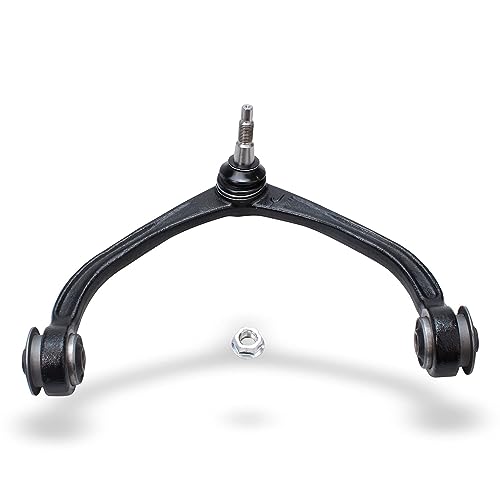 Image of Detroit Axle - 8pc Front End Kit for 2005-2010 Dodge Dakota, 2006-2009 Mitsubishi Raider, 2011 Ram Dakota, 2007 2008 Upper Control Arms Lower Ball Joints Outer Tie Rods Sway Bars Replacement