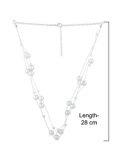Modern Multistrand Pearl Necklace for Women