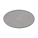 Square Floor Drain Cover 12x12 cm, 304 Stainless Steel Bathroom Drain Stopper with Hair Catcher for Shower, Kitchen & Laundry Room – Anti-Clog Floor Waste Filter(Round)