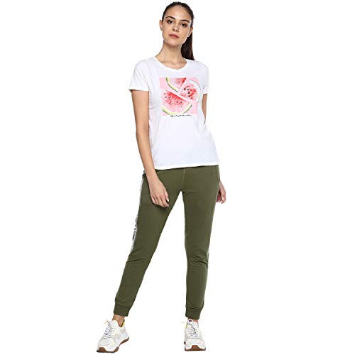 Image of Alan Jones Clothing Women's Slim Fit Mid Rise Track Pant