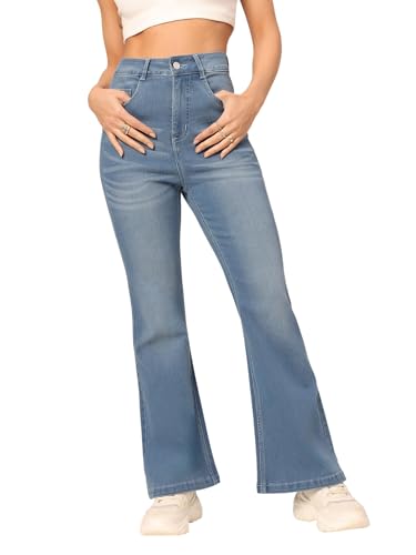 Image of Dolce Crudo High Rise Bootcut Jeans for Women
