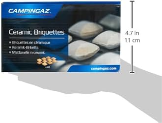 Campingaz 63633 Ceramic Briquettes Pack of 40