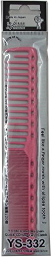 The 332 is one of the newest additions to the YS Park range and combines widely-spaced round teeth (ideal for long hair) with fine teeth for detail work