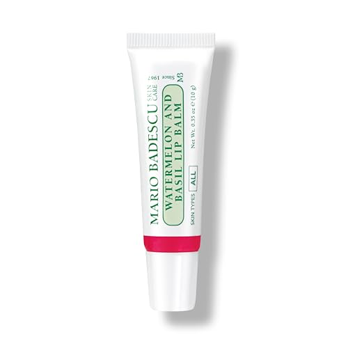 Image of Mario Badescu Moisturizing Lip Balm for Dry Cracked Lips, Infused with Coconut Oil and Shea Butter, Ultra-Nourishing Lip Care Moisturizer for Soft, Smooth and Supple Lips