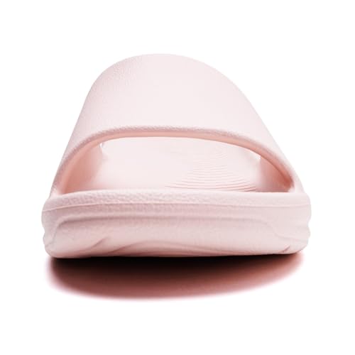 VIVASUN Women's Arch Support Waterproof Slip On EVA Slides,Pink,6 — view 5