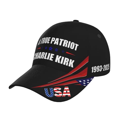 A True Patriot Charlie Kirk Gorra para Hombre miniatura 1