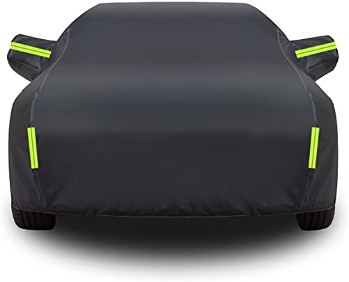 Funda vehículo intemperie para Ford Transit Custom (2020-2022), poliéster de tipo Oxford de 150D/210D, Funda Coche Cubierta protección UV thumbnail