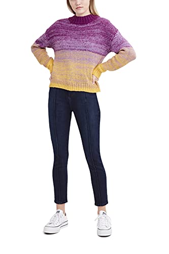Bcbgeneration Women's Relaxed Long Sleeve Sweater, Orchid, Xx-Small #TOP3