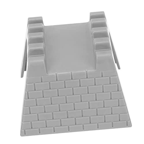 Sosoport Toy Train Tunnel Model Railway Tunnel Accessory for Train Track Scenes Simulated Wall Cave Easy to Install and Design