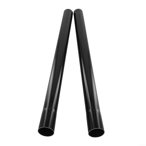 Yhenlovtt Tubo di prolunga per aspirapolvere, diametro 32 mm, tubo di collegamento dritto, parti di ricambio in plastica, compatibile con aspirapolvere, set nero