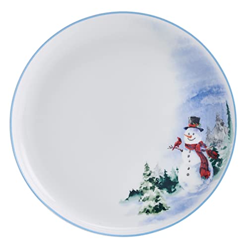 Mikasa 5297789 Snowman Forest Chip Resistant 12 Piece Dinnerware Set thumb #7