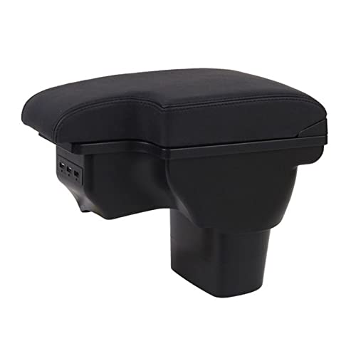 Accoudoir de voiture ESQ boîte rangement intérieure avec 3USB pour console centrale 2010-2019
