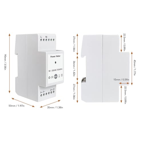 Contrôle de la consommation électrique avec le moniteur d'énergie SEAFRONT monophasé 2x120A