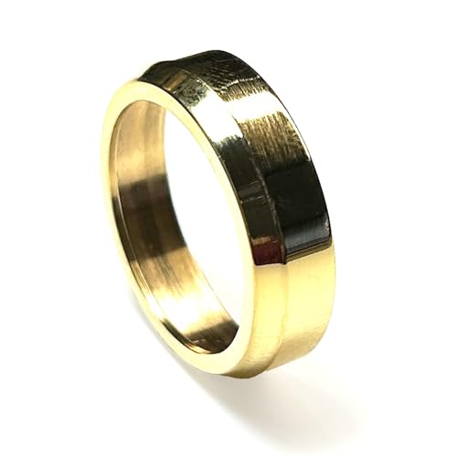 Kirk McCullough Cut-Down Duck Calls Game Call Duck Call Crack Rings Accent Band (10, Brass)