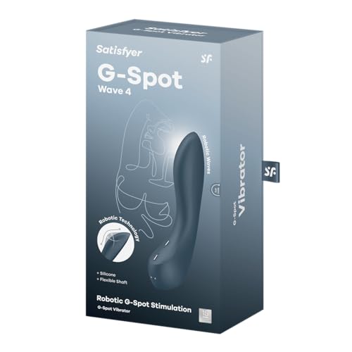 Satisfyer Point G Wave 4 Vibromasseur | Gode Vibro Masseur en Silicone