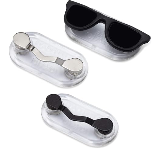 Crystal Sea Shell Brooch & Magnetic Eyeglass Holder – Trendy Alloy Pin That Holds Your Glasses, Sunglass Hanger Necklace