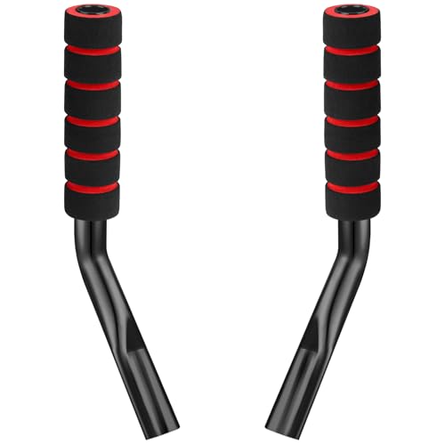 HolyMaji 2 Pcs Wheelchair Brake Extenders, 5 Inch Anti-Slip Brake Extension Handles Replacement for Wheelchair Wheel Lock Grips, Transport Chair, Power Chair Accessories (Black)