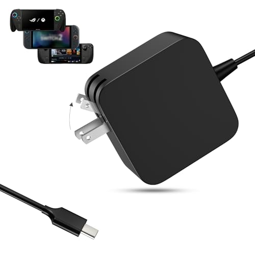FSJTD 65W USB C Charger Compatible with Rog Ally Steam Deck Legion Go