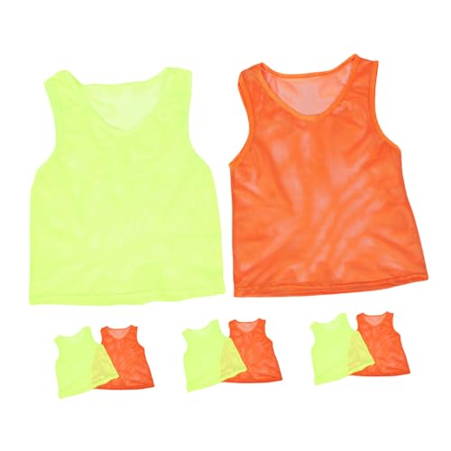 Pack de 8 chalecos de entrenamiento para fútbol y equipos deportivos en petos