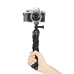 Amazon Basics Portable and Flexible Tripod with Wireless Remote and Smartphone Clamp, 10-inch Long, Black - Image 4