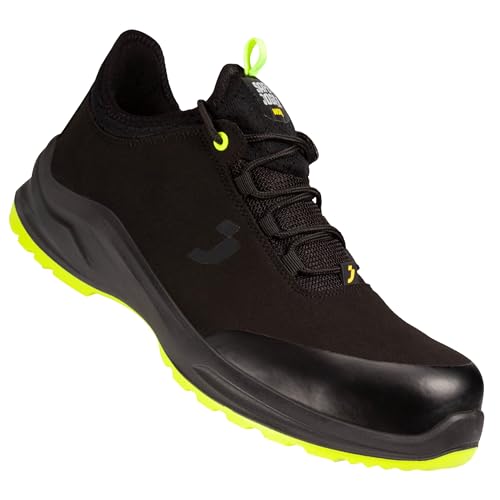 Image of SAFETY JOGGER Vegan Safety Sneaker MODULO S3 |Washable Microfiber Upper, SJ Footbed, Nano Carbon 200J Toe Cap, ESD, Slip Resistant | Size 06 UK /INDIA