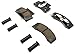 ACDelco Gold 17D459CHF1 Ceramic Front Disc Brake Pad Kit with Bushings
