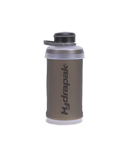 Hydrapak Stash Water Bottle, Smoke, 750 ml