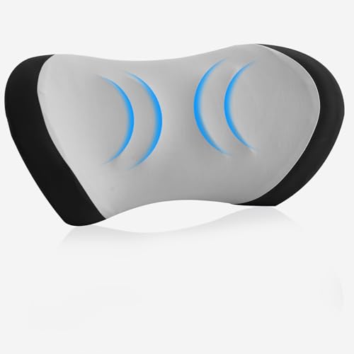 Lekewn Lumbar Support Pillow for Office Chair - Lumbar Pillow for Car - Ergonomic Lumbar Support Pillow for Car Back Support Cushion