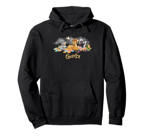 Pullover hoodie Disney Bambi Thumper vêtement imprimé imprimé motif poster pour fan de dessin animé