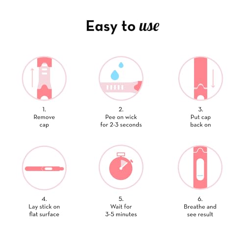 Image of Plush Preg-Oh! Midstream Pregnancy Kit Test for Women | Single Step Hygienic Testing Process | 3 Individually Sealed Tests with Manual | 99% Accuracy x Pack of 5