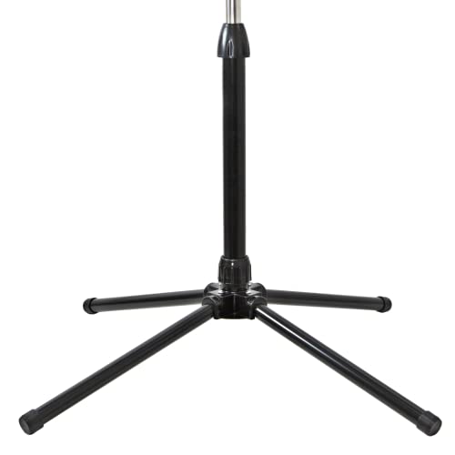 Comfort Zone Czst162Btebk 16" 3-Speed Oscillating Pedestal Fan With Folding Base And Adjustable Height And Tilt, Top-Mounted Controls, Black #TOP7