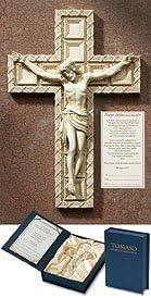 Tomaso Gift Wall Cross, Crucifix, Packaged with Presentation Certificate
