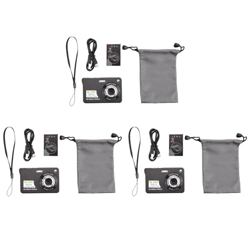 Appareil photo numérique HD avec écran 2.7 pouces et caméscope anti-shake compact