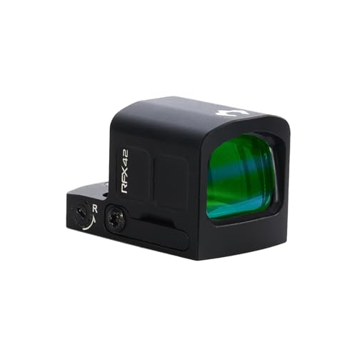 Viridian RFX42 Micro Closed Emitter Green Dot Sight, Shield RMSc Mounting Pattern, Instant-ON