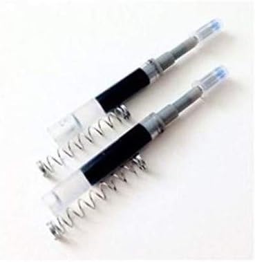 Ergo Sleek Ergosleek Metal Pen Refill 2 Pack Blue Ink #00088