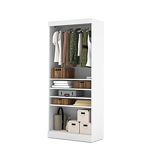 Bestar Pur Closet Organizer In White, 61W & Pur Closet Organizer In White, 36W #TOP5