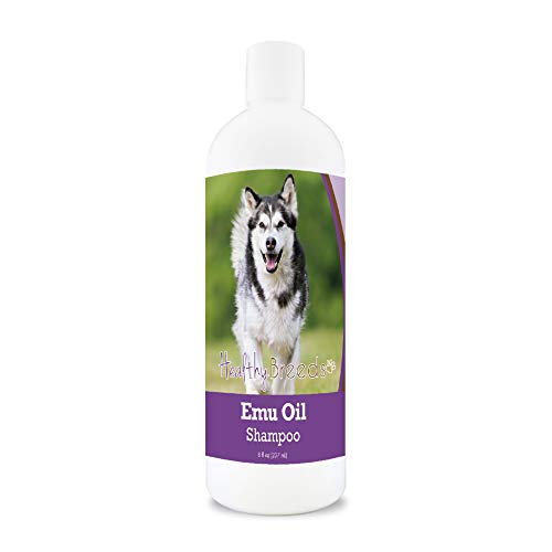 Healthy Breeds Alaskan Malamute Emu Oil Shampoo - Gentle Cleanser...