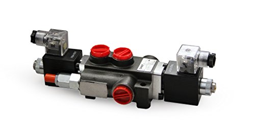 Chief 12 Volt Solenoid Operated Directional Control Valves: 1 Spool 4 Way 3 Position Motor 13 GPM, 3625 PSI SAE #10/10 Inlet/Outlet, #8 SAE Work Ports