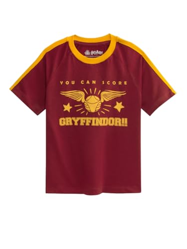 Image of Nap Chief Kids Official Harry Potter Printed Cotton T-Shirt | Casual Wear Tee for Boys & Girls