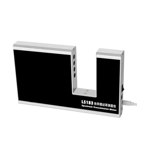 DIGNIFE Medidor de UVB, Medidor de transmisión de Espectro LS183 Medidor de transmisión UV IR Película de Prueba Tinte de Ventana de Vidrio con 940 IR 365 UV 380-760nm VL